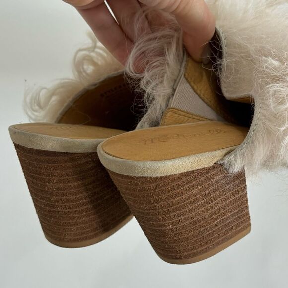 Madewell Mongolian Fur Harper Mule - Picture 8 of 11